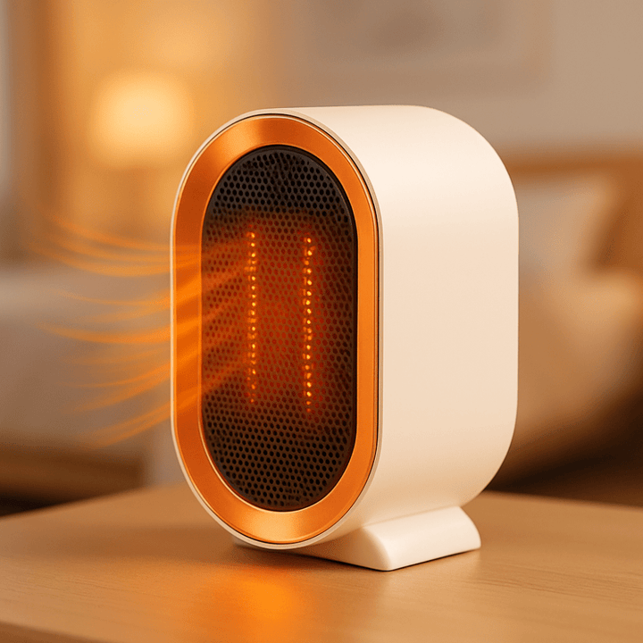 Skanto | HeatMate bærbar keramisk varmeovn – energieffektiv romoppvarming med stille drift