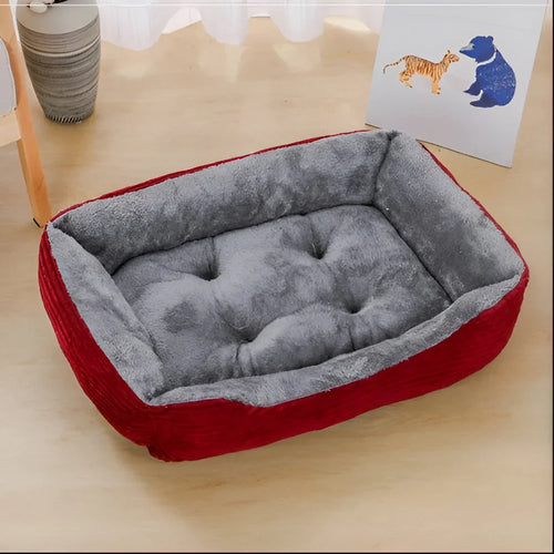 CozyRest Katteseng – Ortopedisk Plysj Komfort Skanto