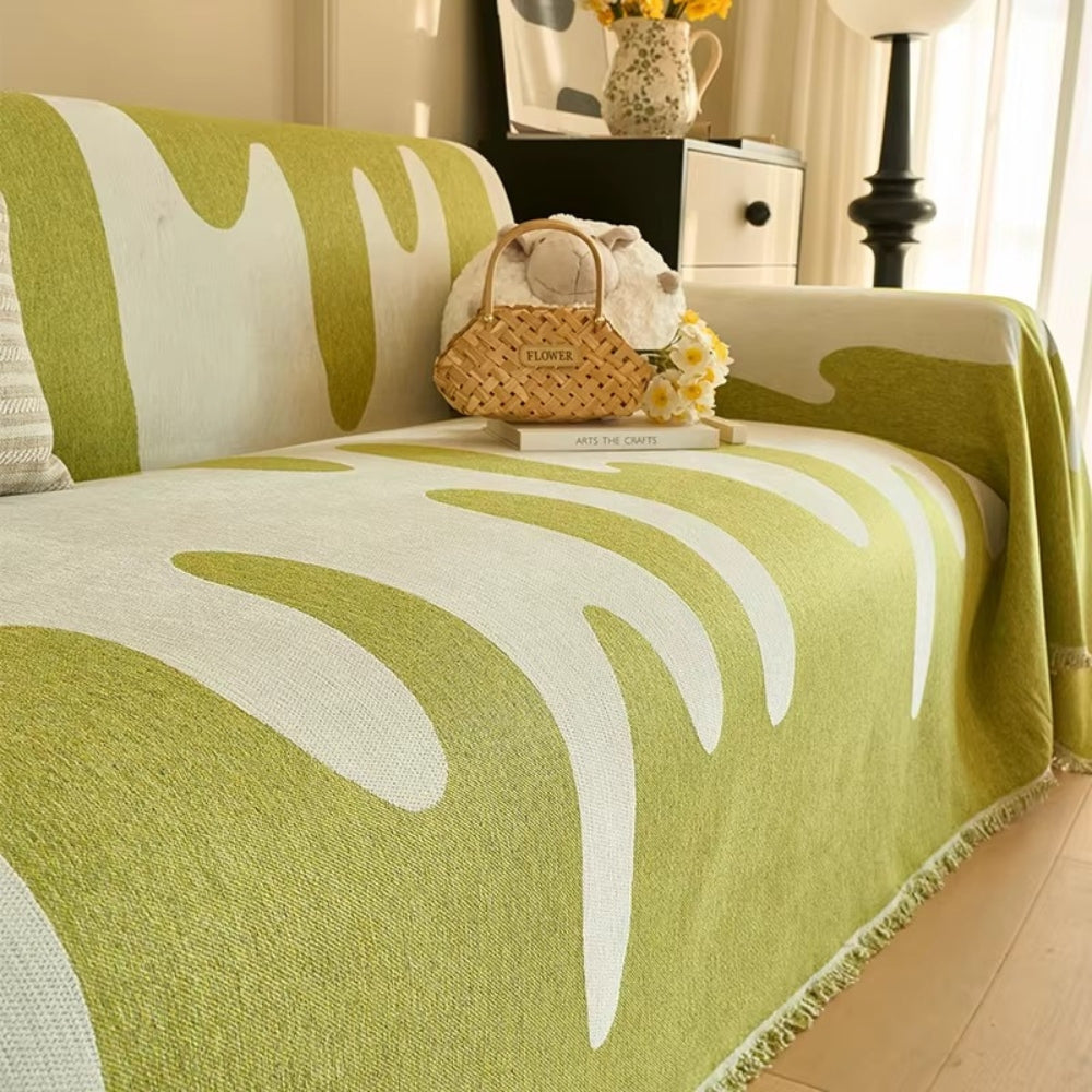 Skanto | Dripping Color Chenille Sofa Cover