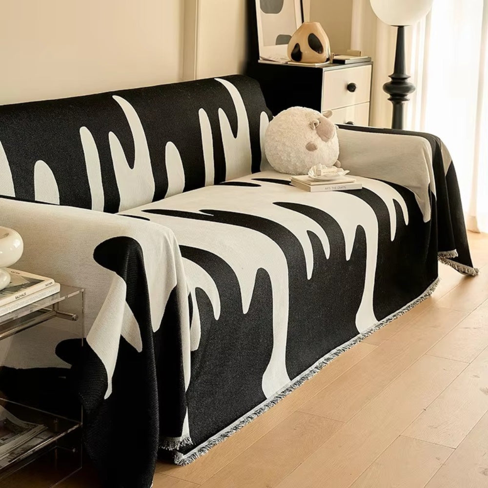 Skanto | Dripping Color Chenille Sofa Cover