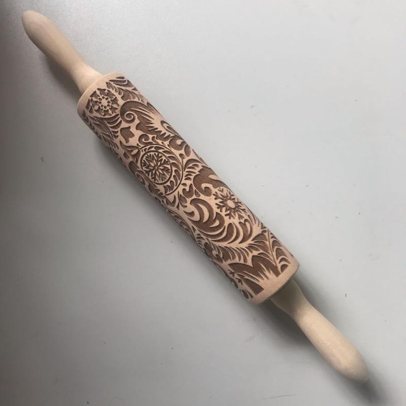 Embossed Holiday Rolling Pins | Skanto