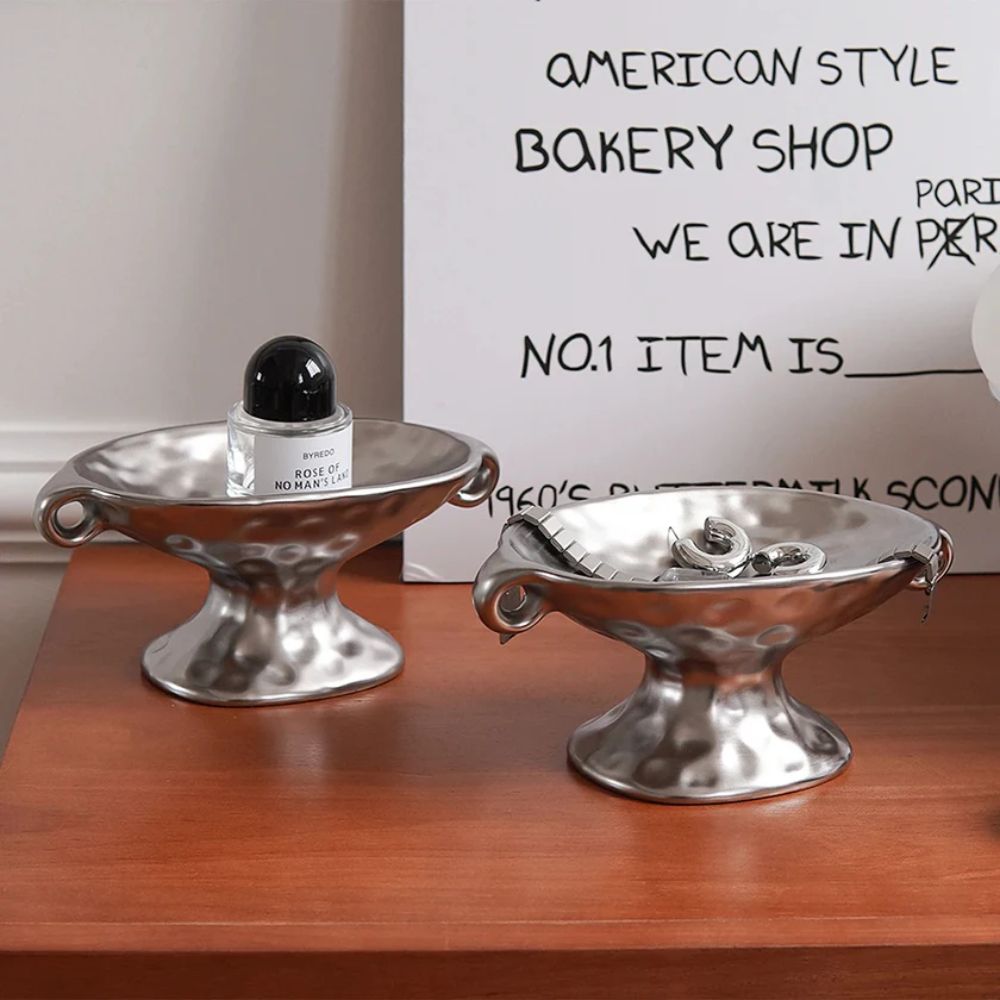 Skanto | Dual-Øre Keramisk Oval Organisator
