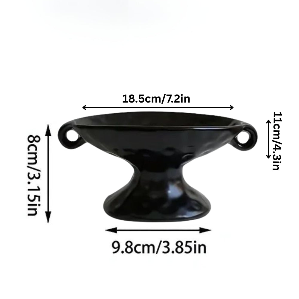 Skanto | Dual-Øre Keramisk Oval Organisator