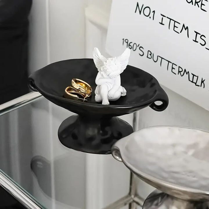 Skanto | Dual-Øre Keramisk Oval Organisator