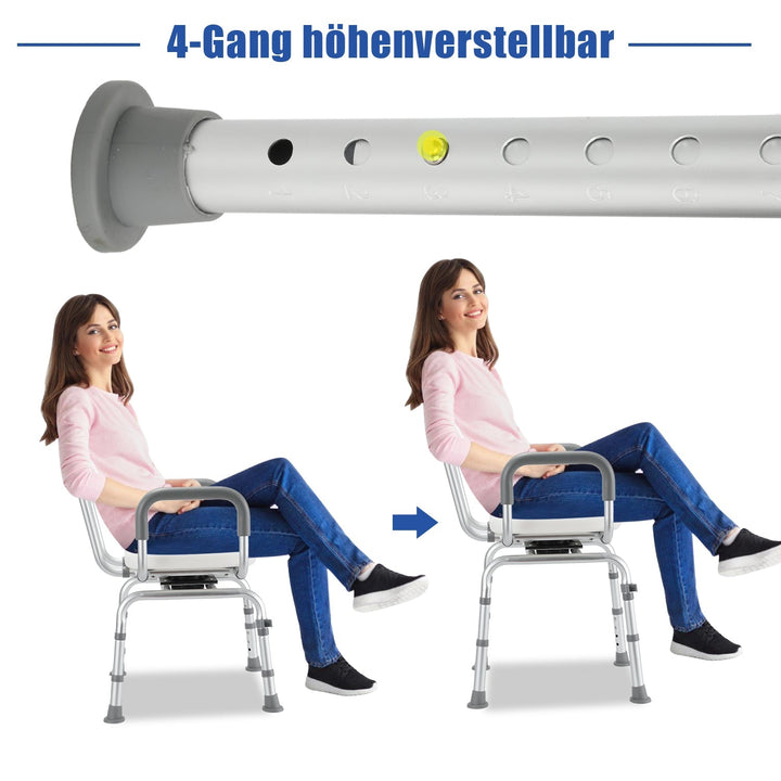 Dusjstol Dusjkrakk 360° rotérbar | Skanto
