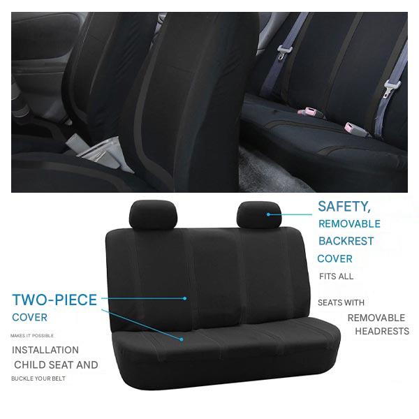 Skanto | ComfortSeat 9-delt Seteputer Set – Universell, Pustende & Vaskbar