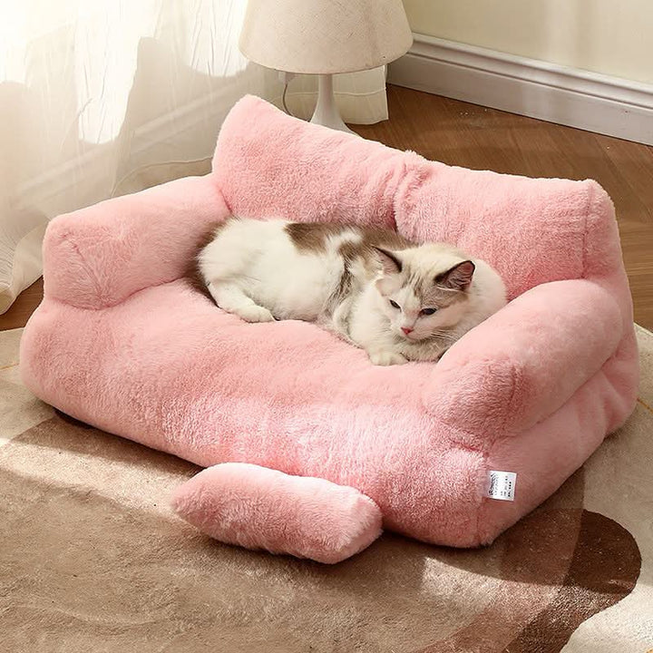 Skanto | Pet Sofa Pro – Beroligende Pet Bed med Hevet Kant for Mindre Stress