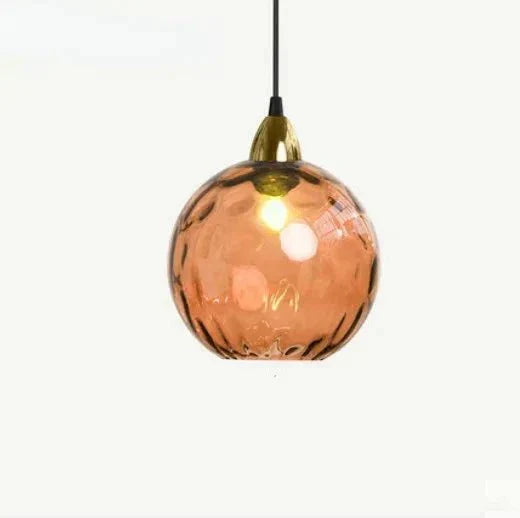 Skanto | Glasora Pendellampe - Transparent Glassball med LED-belysning
