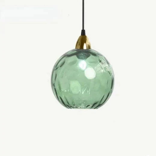 Skanto | Glasora Pendellampe - Transparent Glassball med LED-belysning
