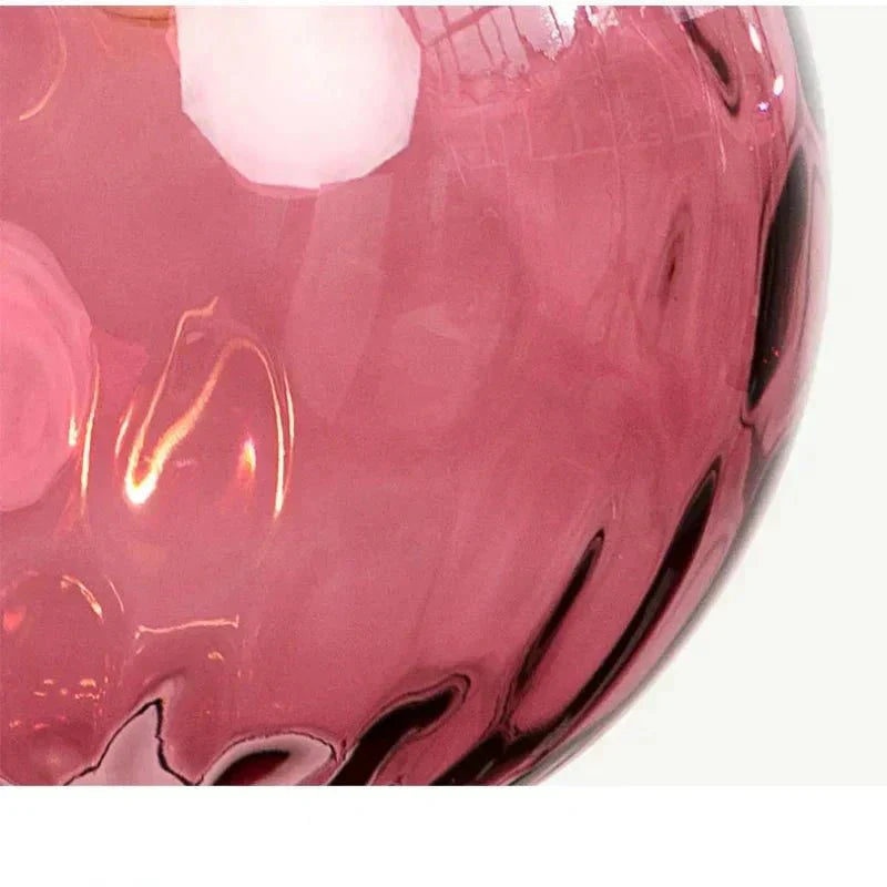 Skanto | Glasora Pendellampe - Transparent Glassball med LED-belysning