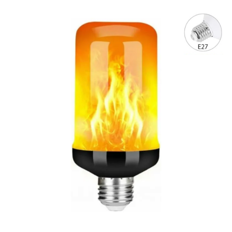 Skanto | FlameGlow LED-lampe – Flammende effekt for varm og koselig atmosfære
