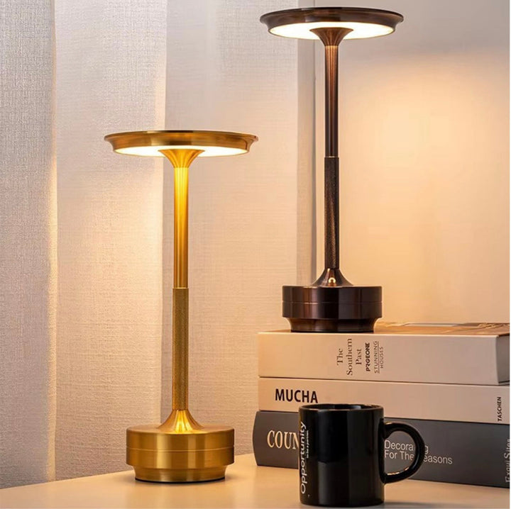 ClarityGlow Luxury Edition | Trådlamp LED Bordlampe | Skanto