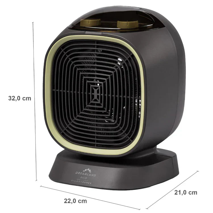 Skanto | Stille Power Eco Vifte Varmer - Lavenergi Vifte Varmer