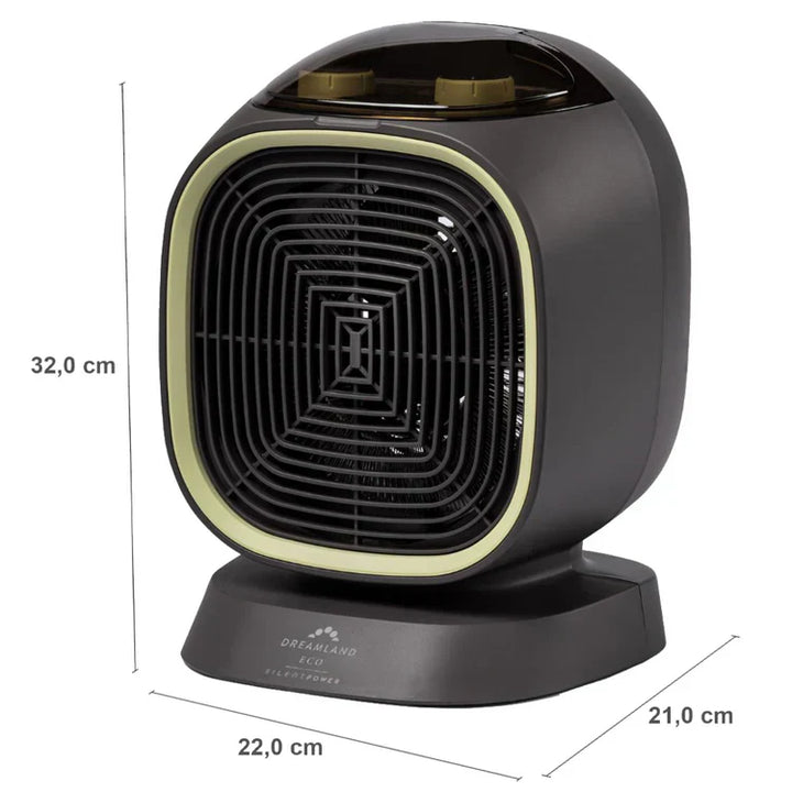 Skanto | Stille Power Eco Vifte Varmer - Lavenergi Vifte Varmer