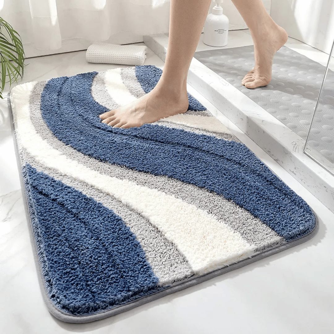 Ultraweiche Badematte aus umweltfreundlicher Mikrofaser