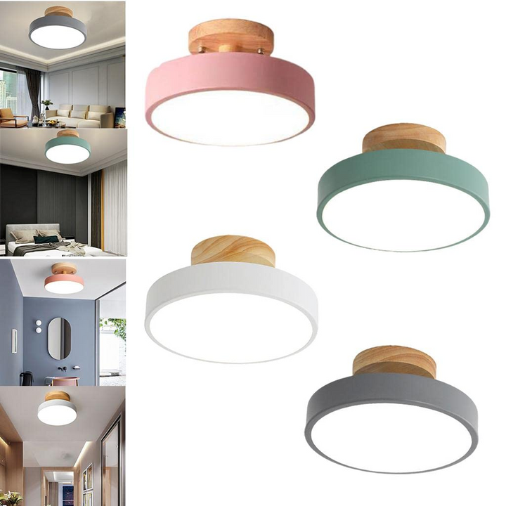 Skanto | LED Taklampe Tre Flush Montering Fixture