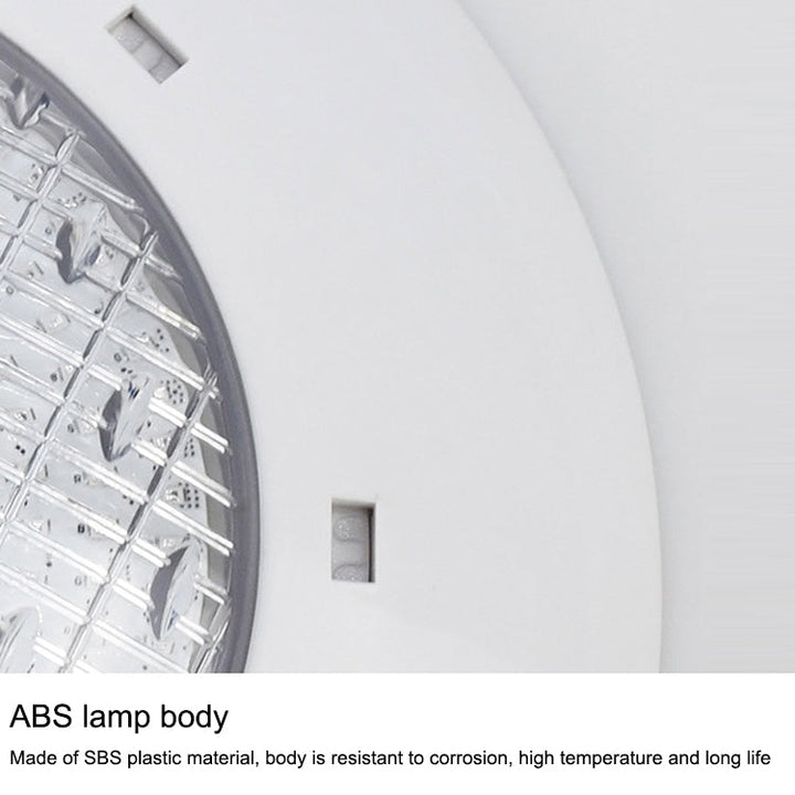 Skanto | 18x3W ABS plastbassengvegglampe undervannsbelysning (Hvit)