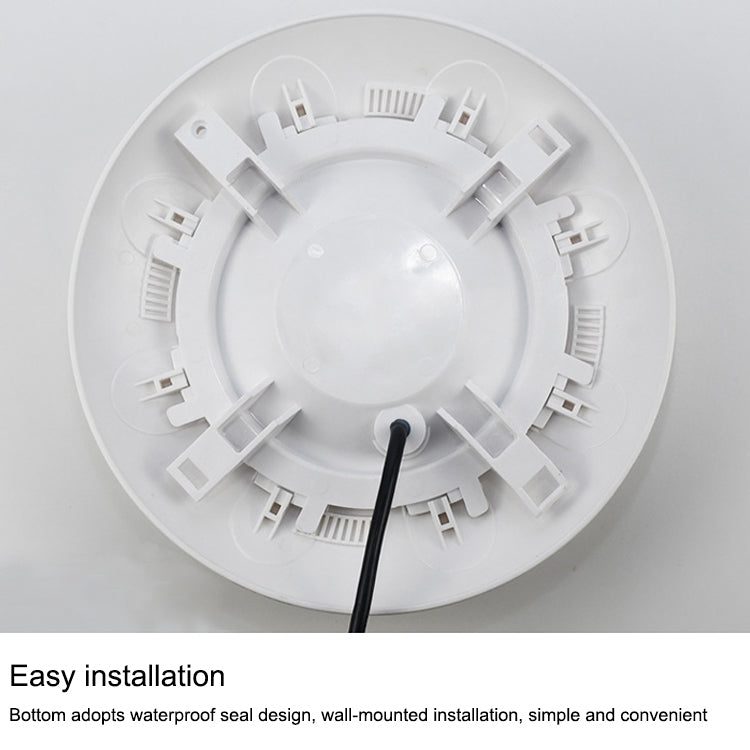 Skanto | 18x3W ABS plastbassengvegglampe undervannsbelysning (Hvit)