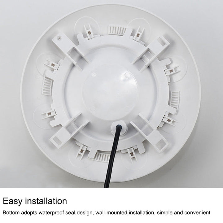 Skanto | 18x3W ABS plastbassengvegglampe undervannsbelysning (Hvit)