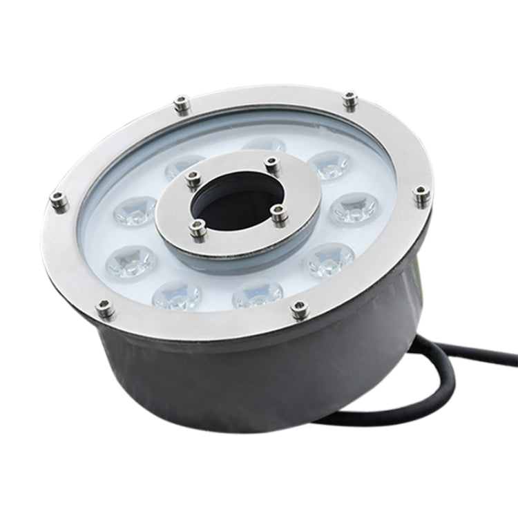 Norvo | 6W Landskap Fargeforandringsring LED Aluminiumlegering Undervannsfontenelys (Fargeforandring)