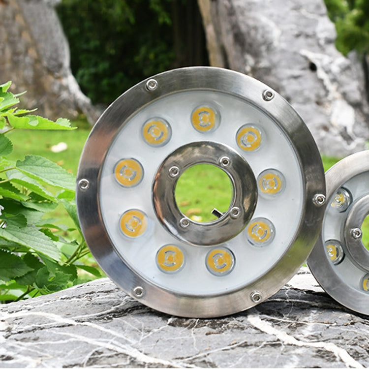 Skanto | 6W Landskap Fargeforandringsring LED Aluminiumlegering Undervannsfontenelys (Fargeforandring)