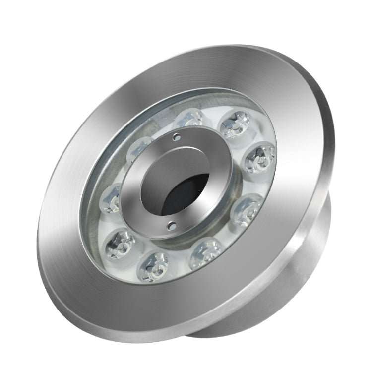 Norvo | 18W Landskapsfarget Fargeforandringsring LED Rustfritt Stål Undervannsfontenelys (Fargerik)