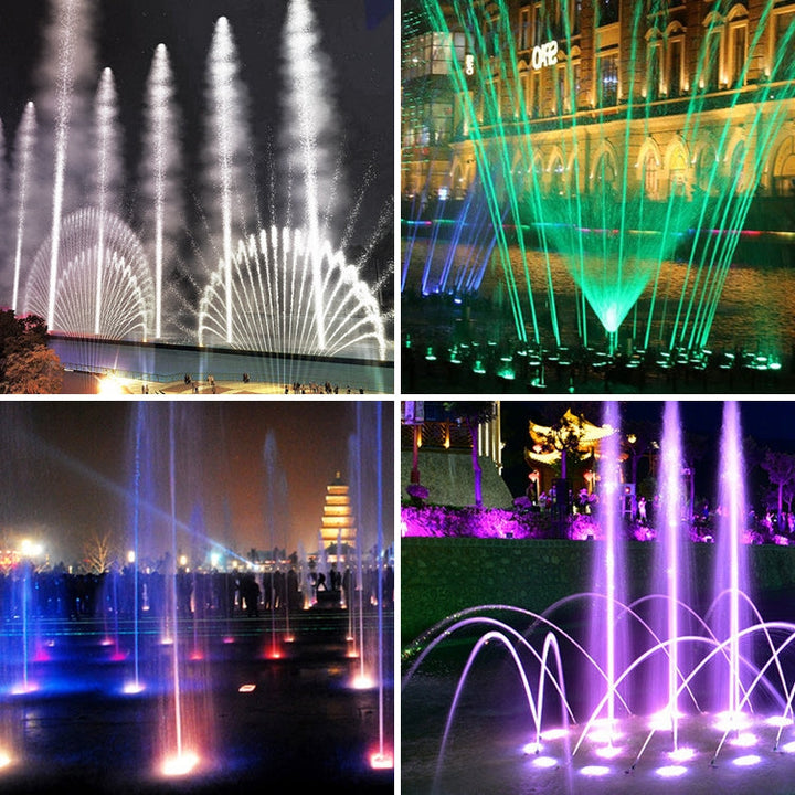 Skanto | 9W Quadrat Park Landskaps LED Underwater Light Pool Light (Varm Hvit Lys)