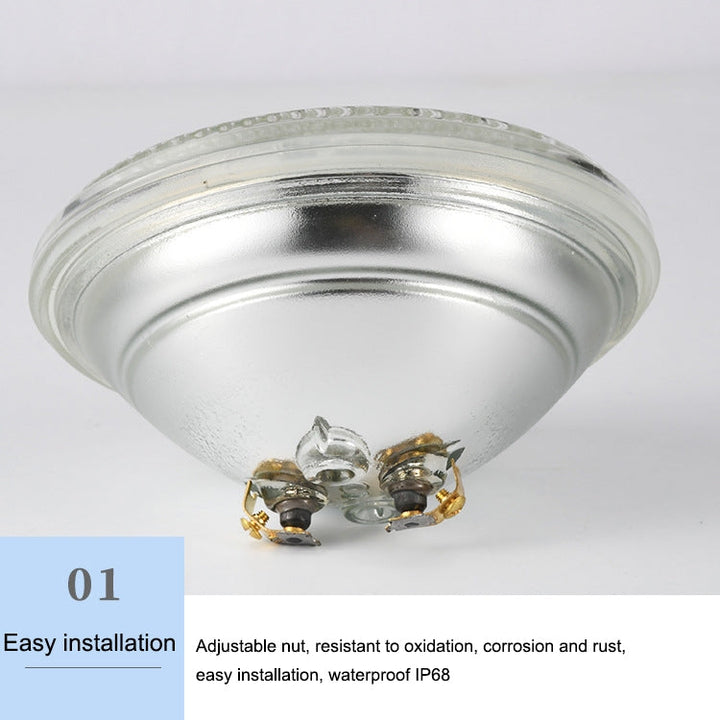 Skanto | 18W LED Innfelt Bassenglys Undervanns Lyskilde (Varm Hvit Lys)