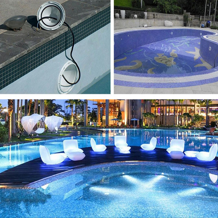 Skanto | 18W LED Innfelt Bassenglys Undervanns Lyskilde (Varm Hvit Lys)