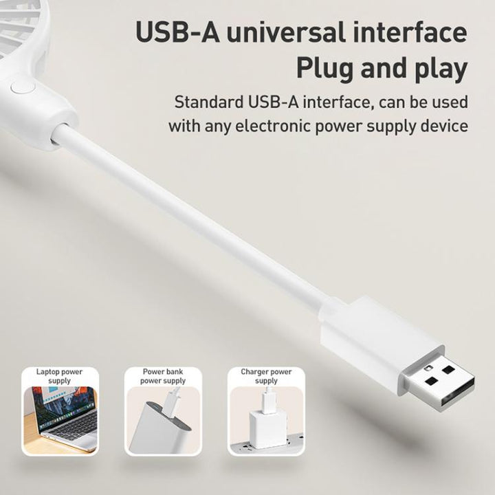 USB Direkte Plug-in Børsteløs Motor Lav Støy Liten Vifte (uten Bryter) | Skanto
