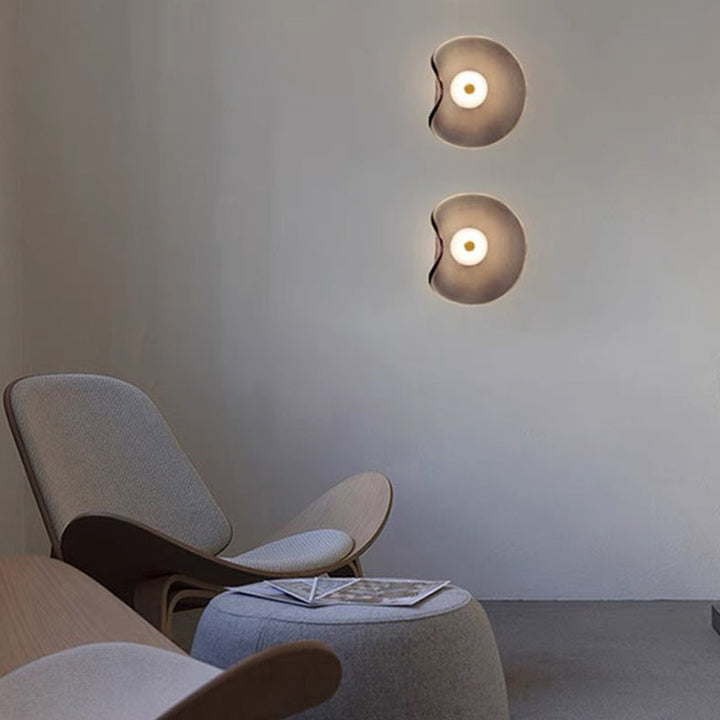 Skanto | Elegant luftfukter med LED-flamme i spa-stil