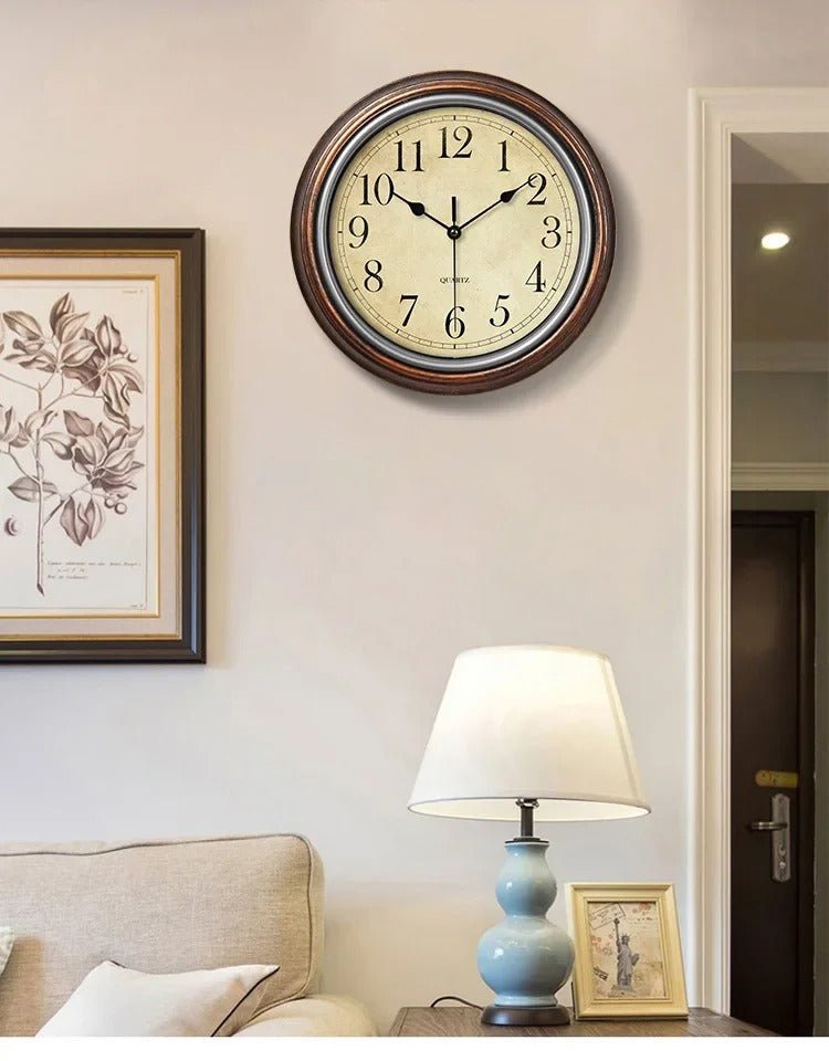 Skanto | Tid_løs veggklokke med elegant design