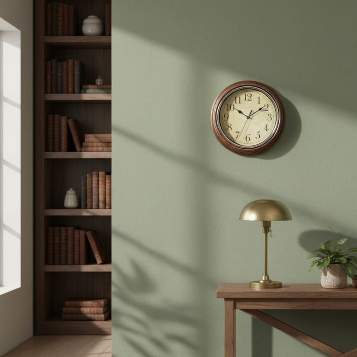 Skanto | Tid_løs veggklokke med elegant design