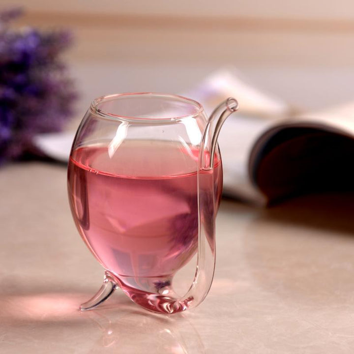 Vine - Vin Glass med sugerør | Skanto