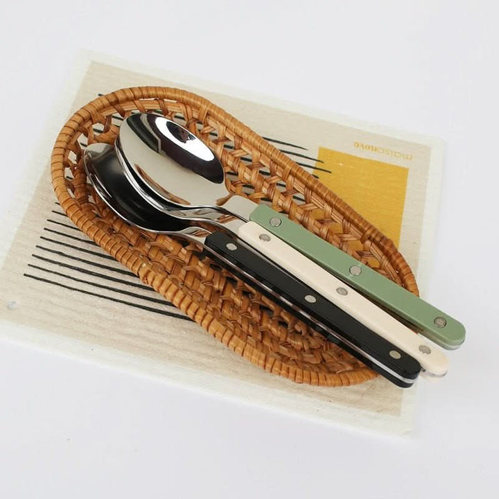 24-teiliges Edelstahl-Besteckset mit Gravur