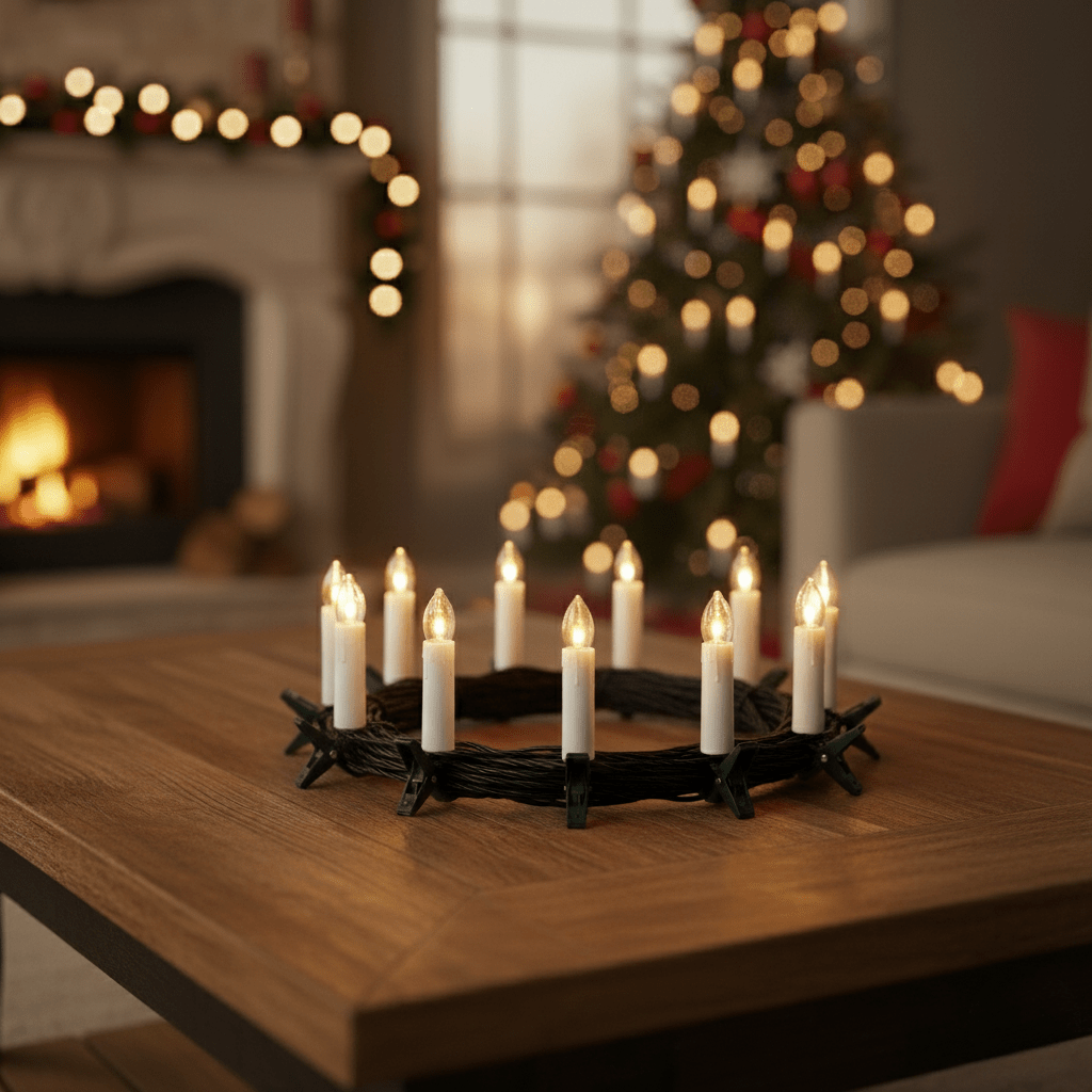 Skanto | Lysfri julesett med mykt LED-lys