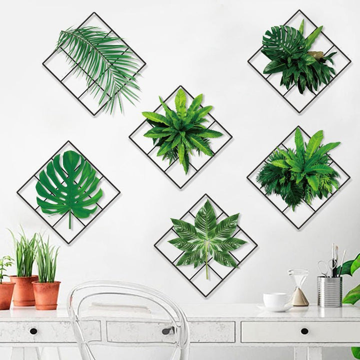 Skanto | Plante klistremerker - Illusjon av realistiske planter - Dekorer med stil