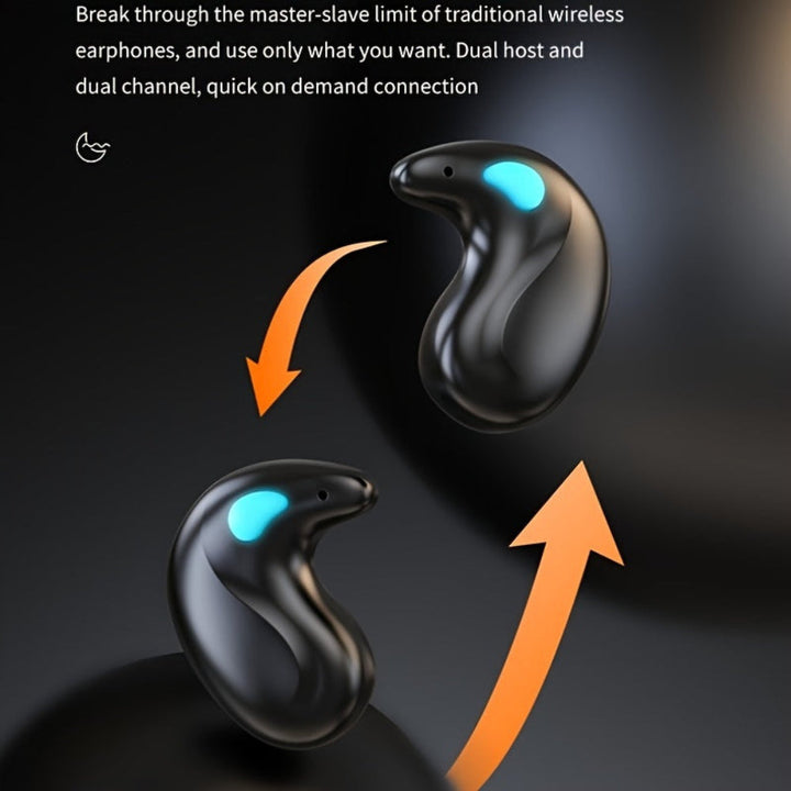 Skanto | Bluetooth Ørepropper Trådløse In-Ear Mini Hodetelefoner Anrop