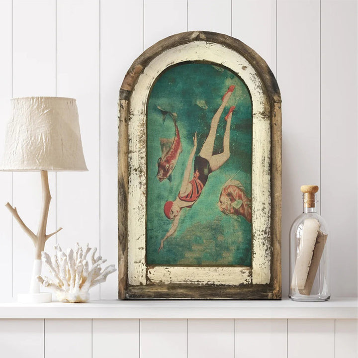 Skanto | Fantasifull Vintage Inngangsmural