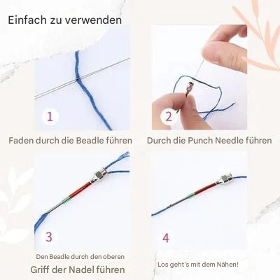 Skanto | EasyStitch™ Broderingsnåler Sett for Forbedret Broderingsopplevelse
