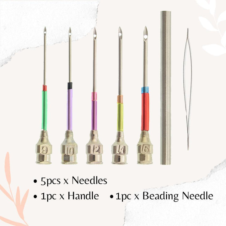 Skanto | EasyStitch™ Broderingsnåler Sett for Forbedret Broderingsopplevelse