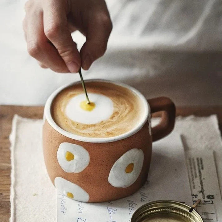 En håndmalte kaffekopp | Skanto