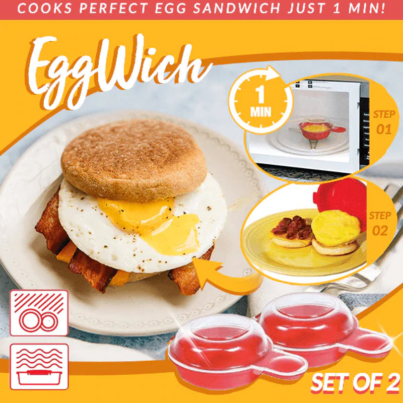 EggWich Mikrobølgeovn Eggkoker | Skanto
