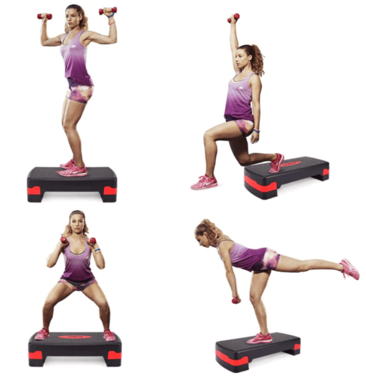 Skanto | Justerbar Fitness Stepper for Effektiv Hjemmetrening