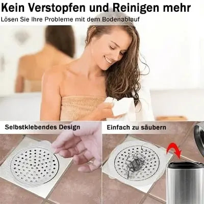 Engangsavløpsfiltre med klebende overflate – Mot blokkeringer og mugg på badet