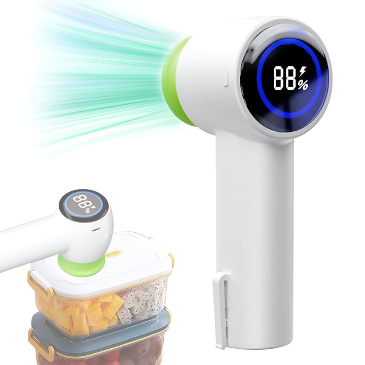 Skanto | VersSeal Mini – Bærbar Vakuummaskin for Glass og Lager med USB
