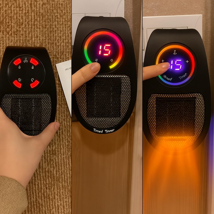 Skanto | Elektrisk romvarmer Bærbar keramisk romvarmer Justerbar temperatur