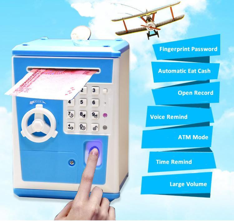 Elektronisk minibank griseboks | Skanto