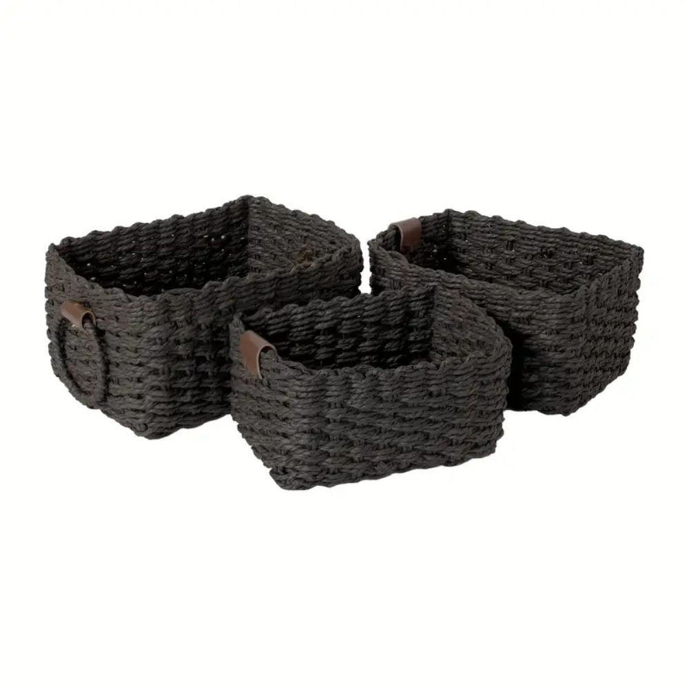 Skanto | Elegant Rattanvev Kurvssett
