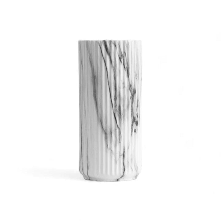 Skanto | Elegant Vertikal Marmor Keramikk Vase